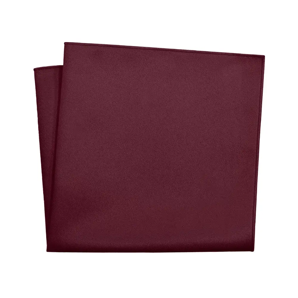 Versatile Distinctive Solid Pocket Square