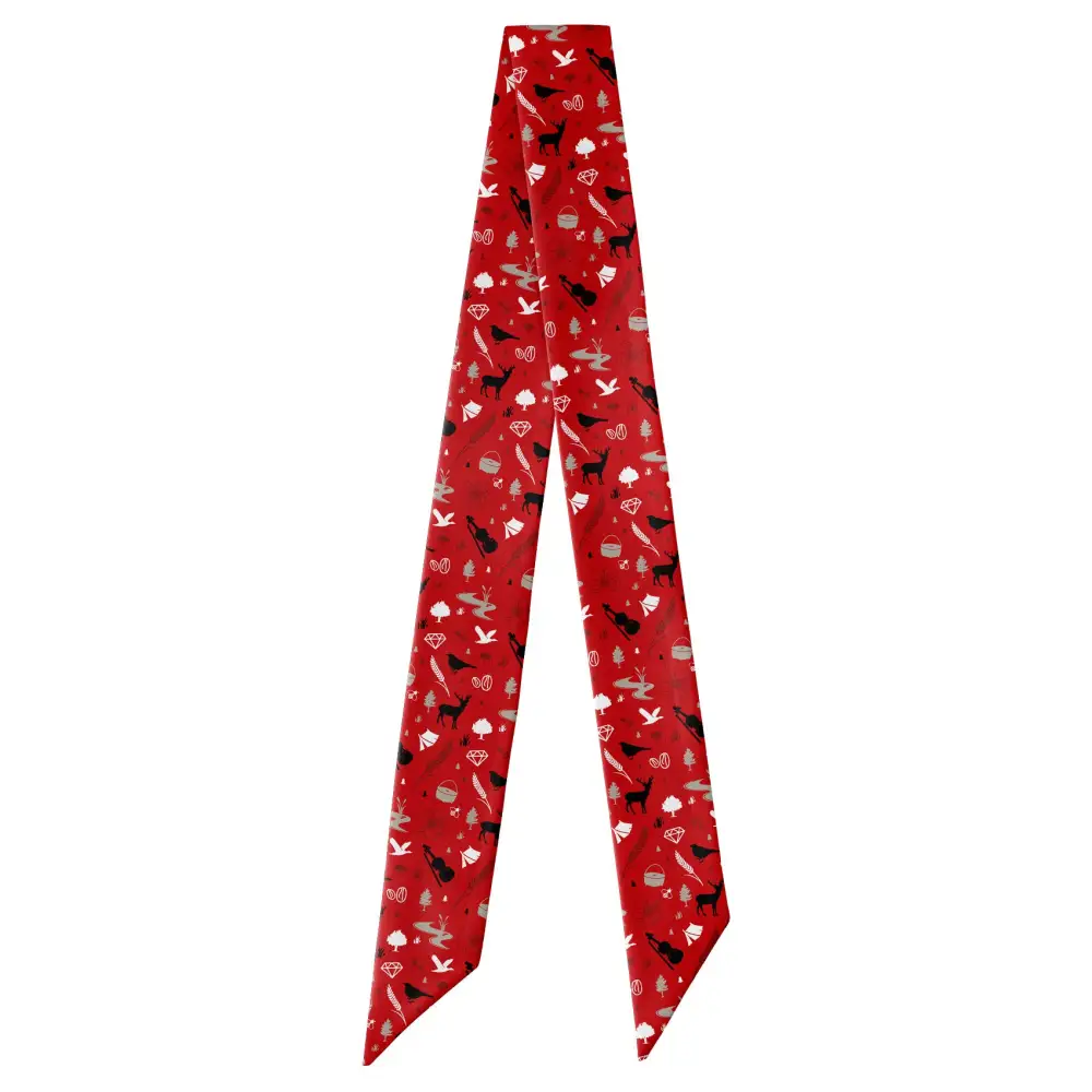 Arkansas State Heritage Design Hair Scarf