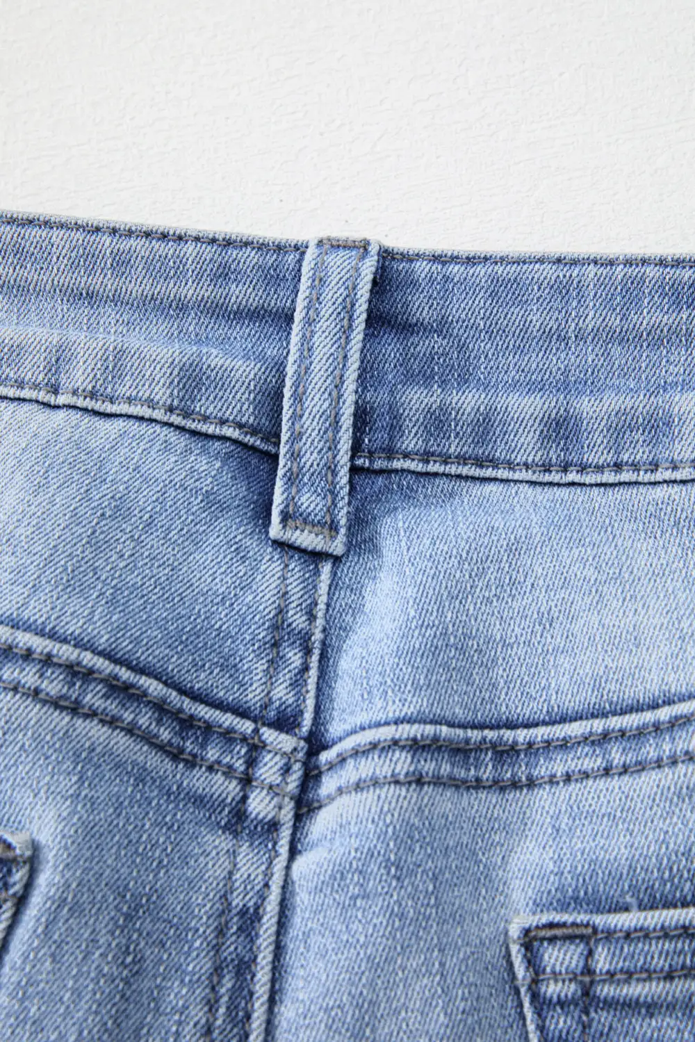 Subtle Texture Relaxed Fit Denim Jeans