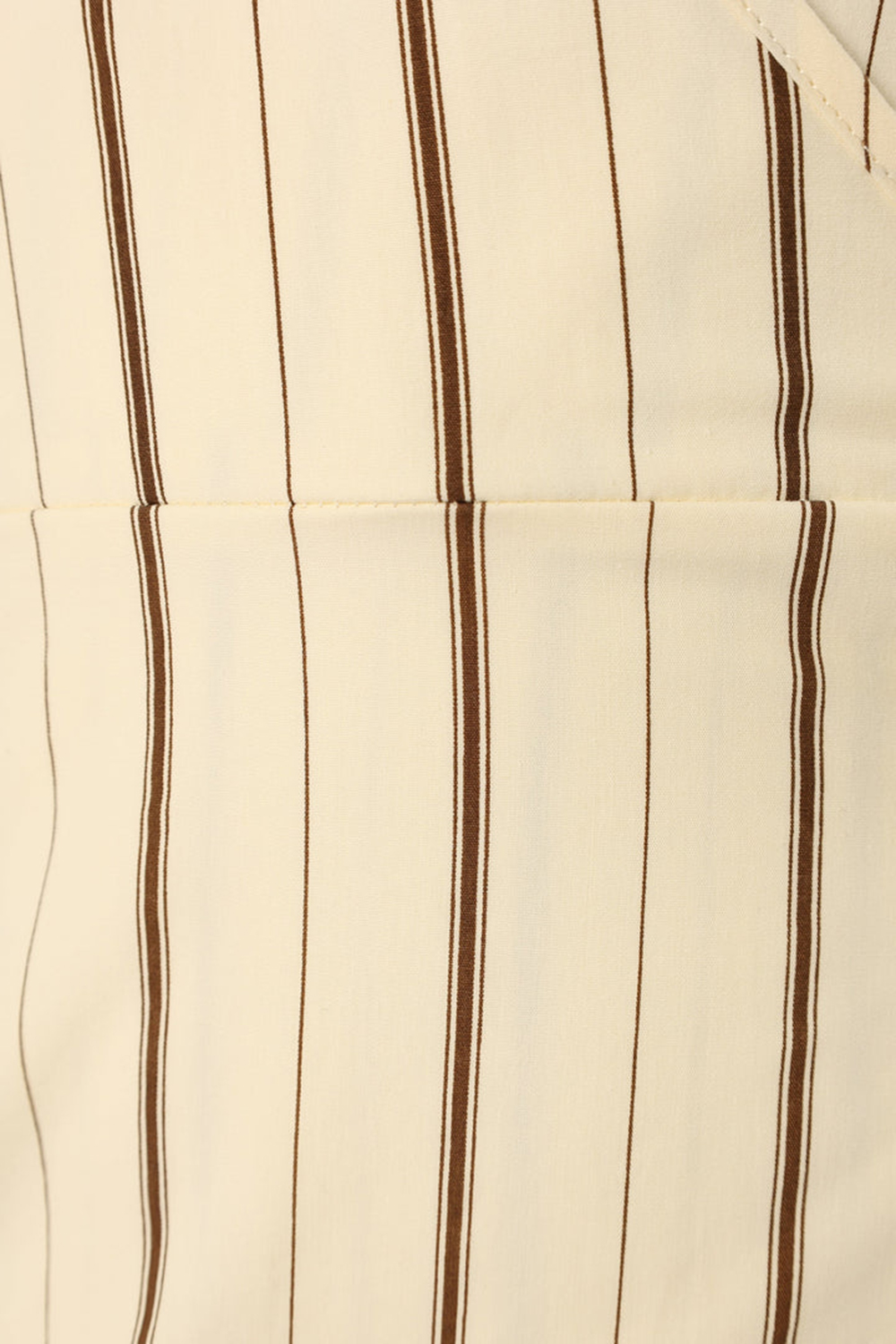 STRIPED PRINT WRAP MIDI  DRESS