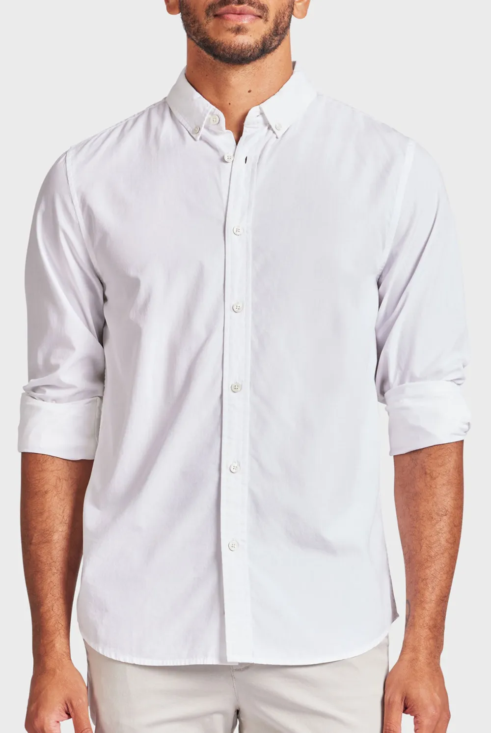 Regular Fit Linen Long - Sleeve Shirt