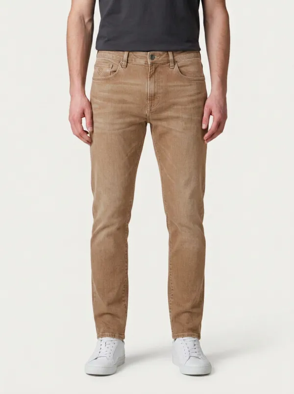 Men's Classic Everyday Washed Finish Stretch Denim Jeans