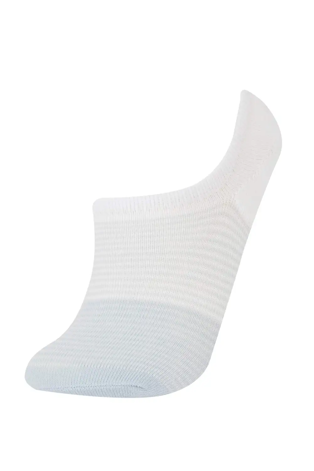 Three Pairs Of Striped Ankle Socks