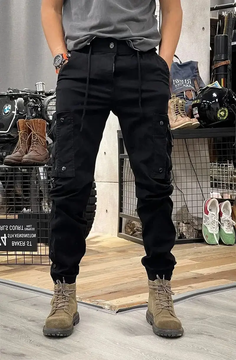 Men's Stretch Cargo Pants with Pockets