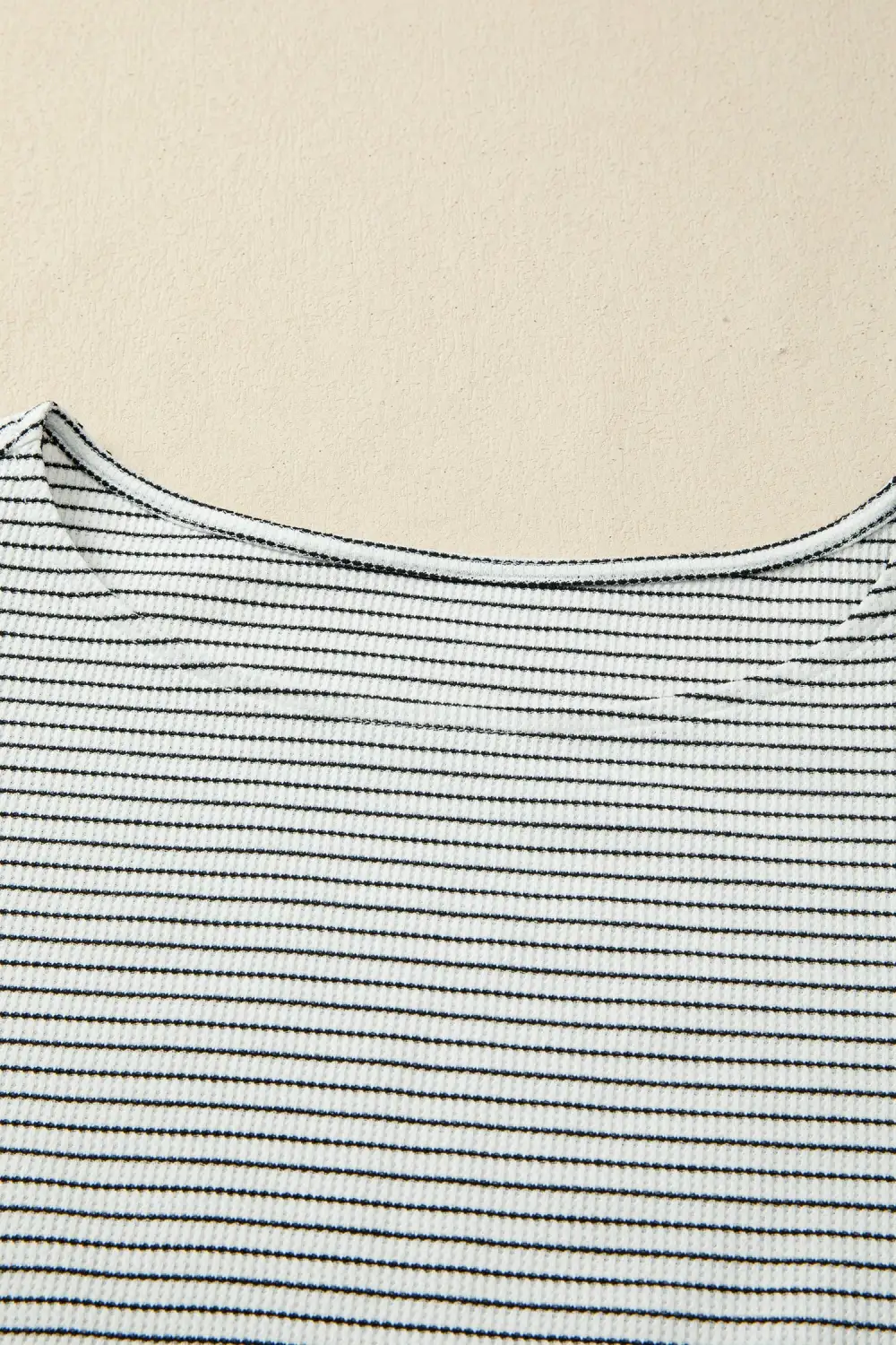 Ruffle-Trim Striped Tank Top