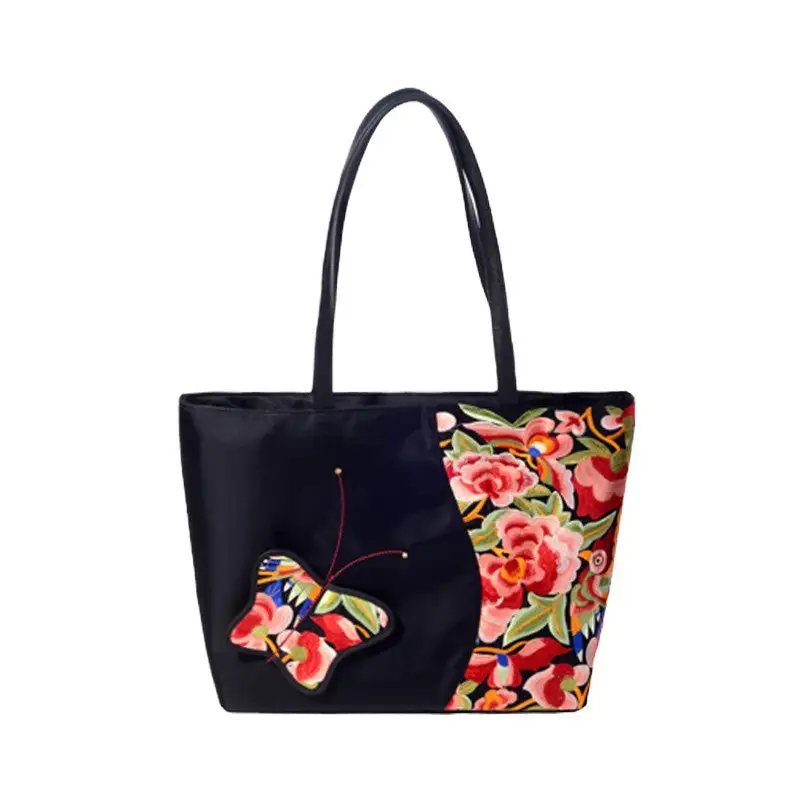 Embroidered Bag Large Capacity Tote Bag