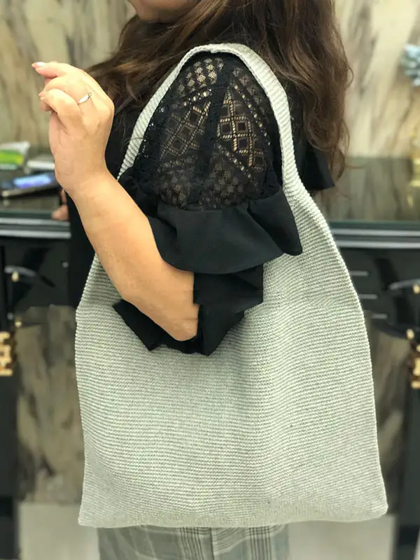 Classic Woven Vintage Shoulder Bag