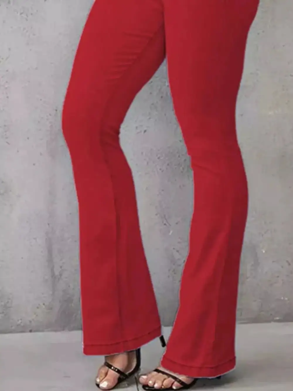 Modern High Waist Flare Leg Denim Jeans