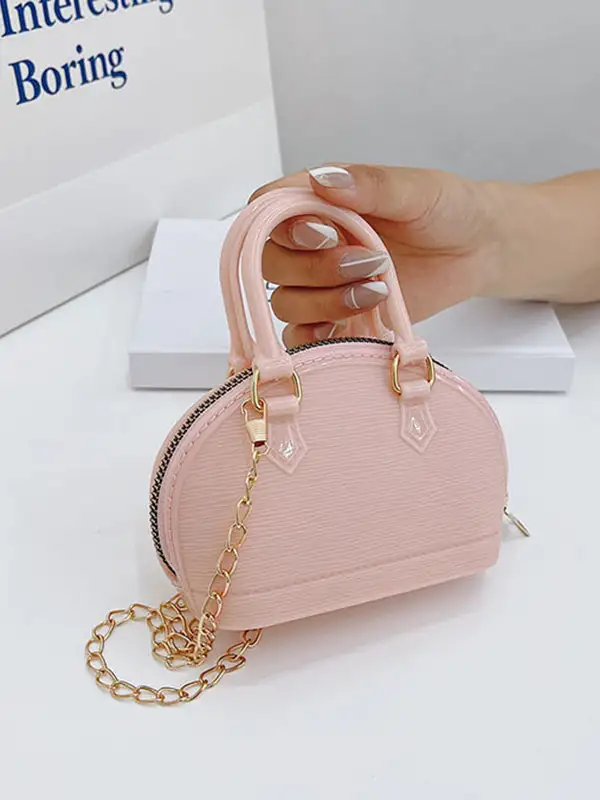 Compact Geometric Crossbody Bag