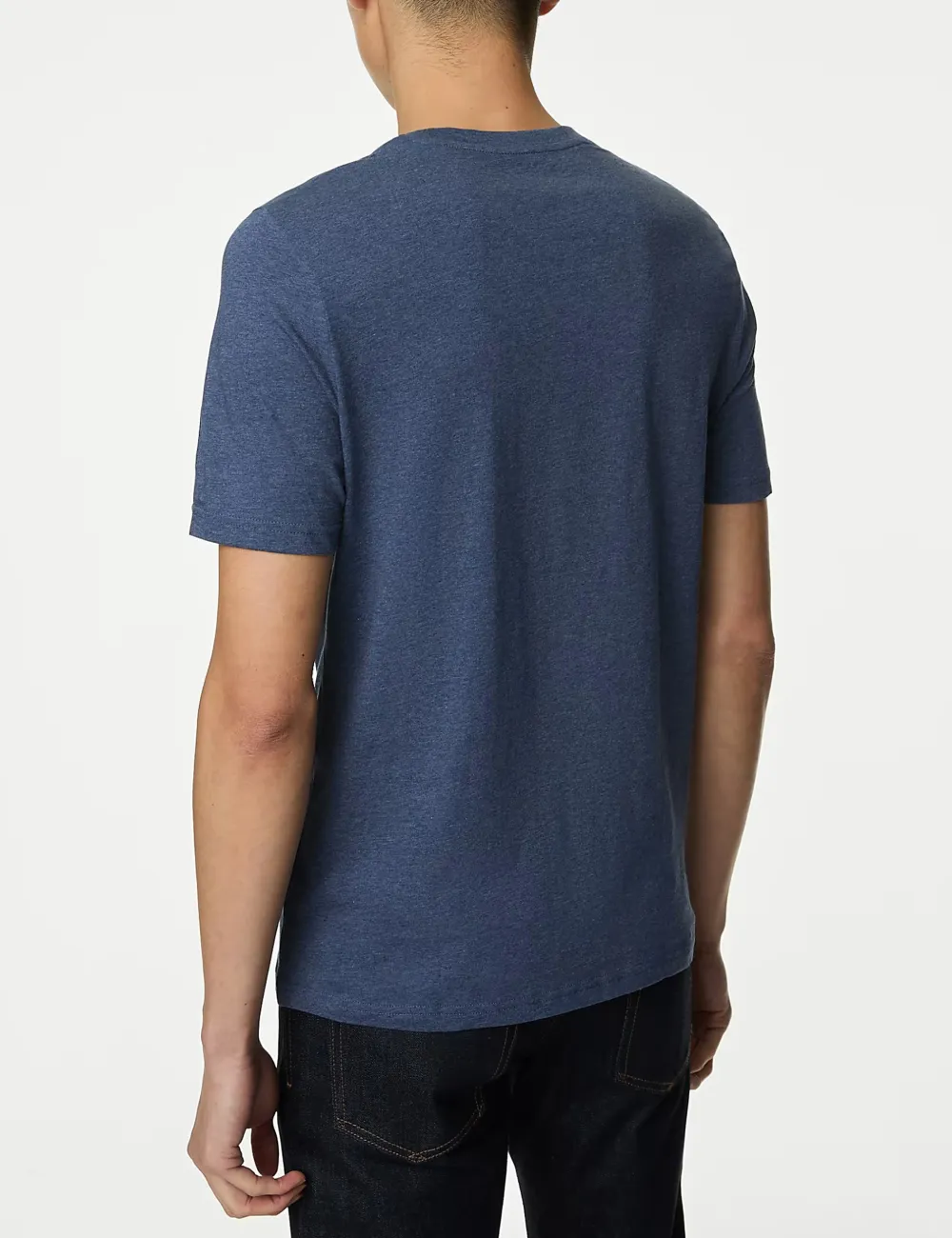White Basic Crew Neck Short Sleeve Tee