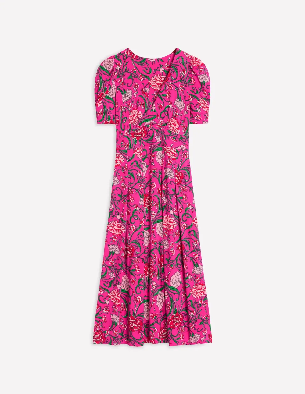Kristen Pleated Jersey Dress