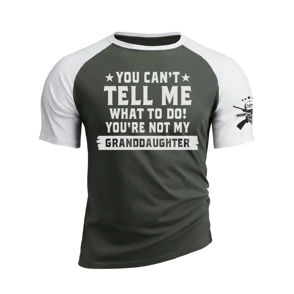 YOU CAN RAGLAN GRAPHIC TEE