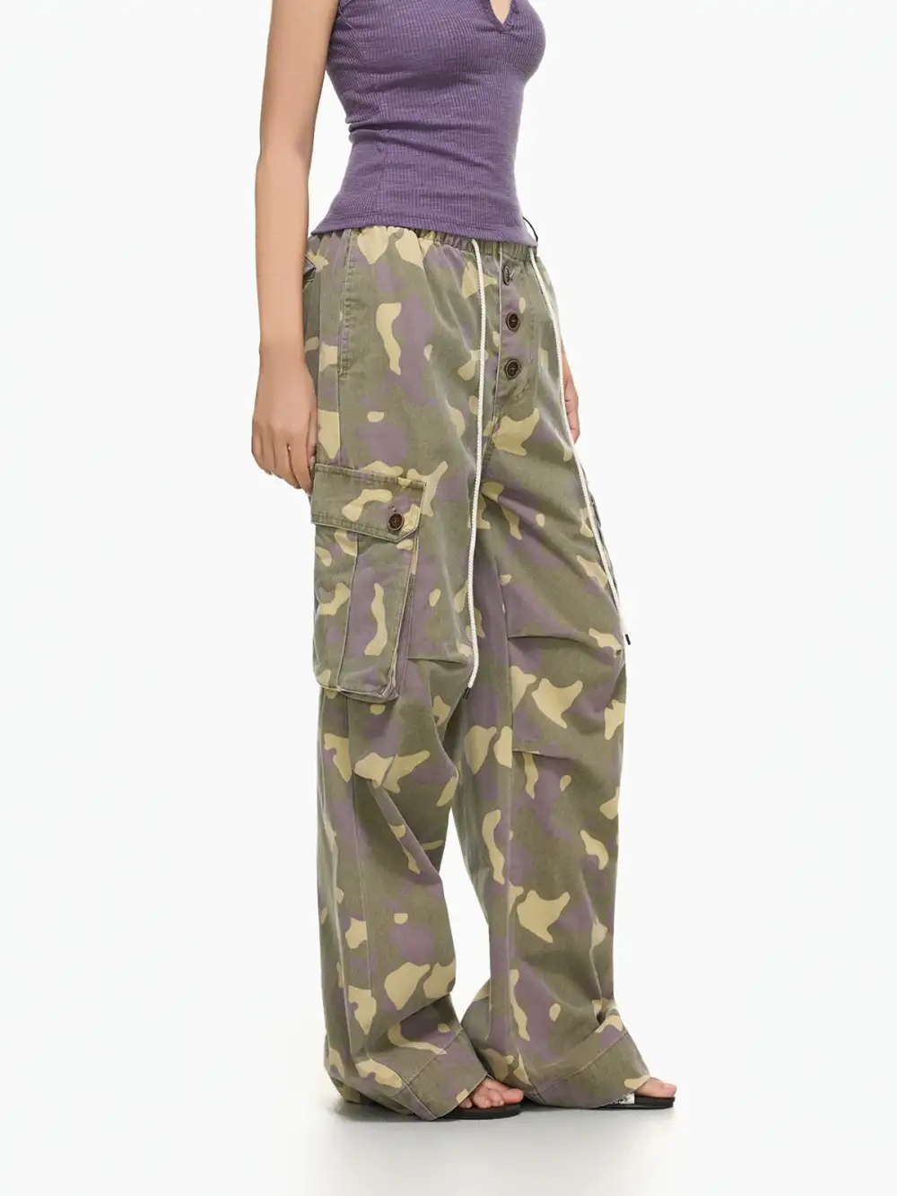 Casual Camouflage Cargo Pants