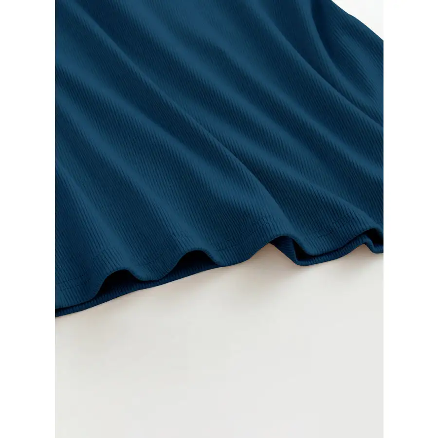 Grecian Neck Tank With Chest Pads