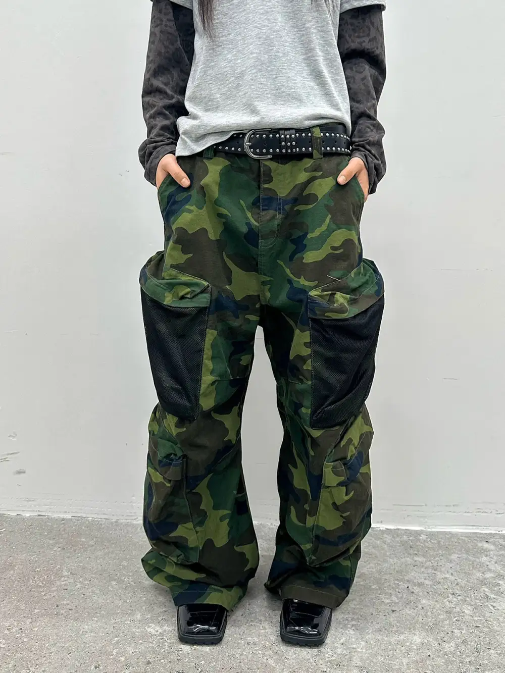 Statement Camouflage Cargo Pants