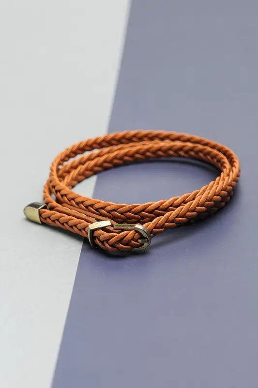 Woven Adjustable Buckle Belt