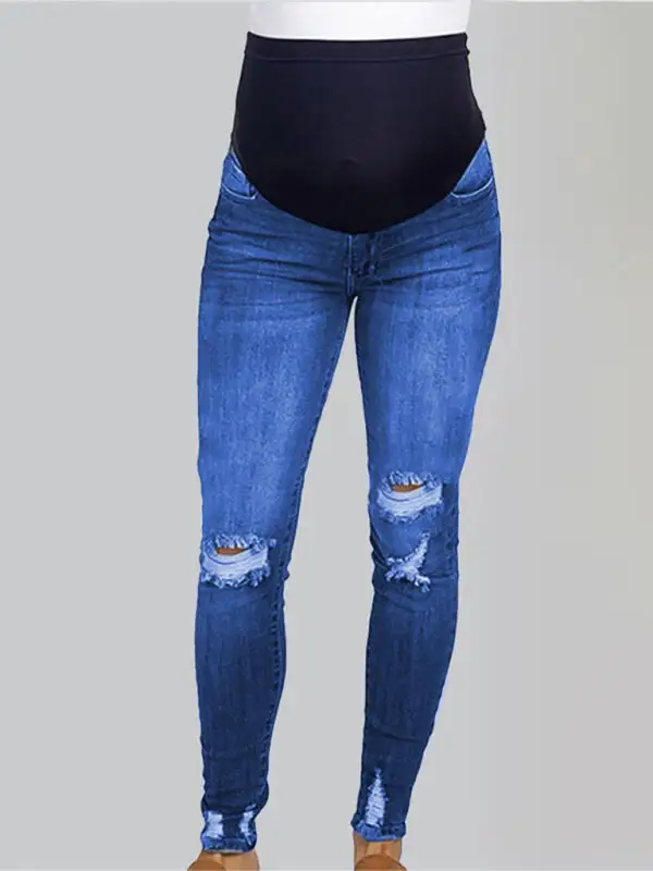Textured Modern Denim Jeans