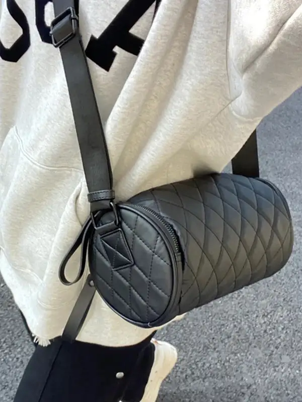 Zip-Top Crossbody Bag