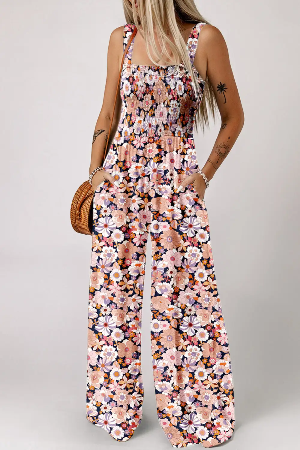 Washed Flowing Jumpsuit