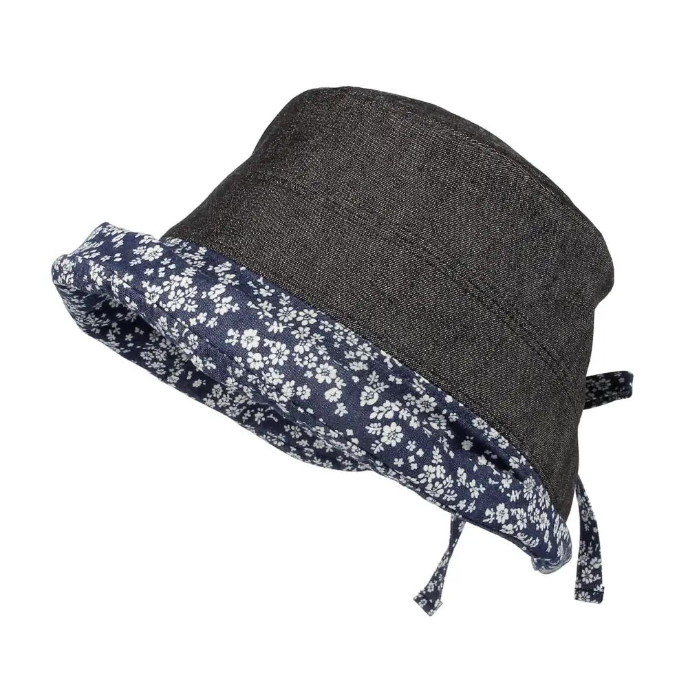 Floral Cotton Bucket Hat