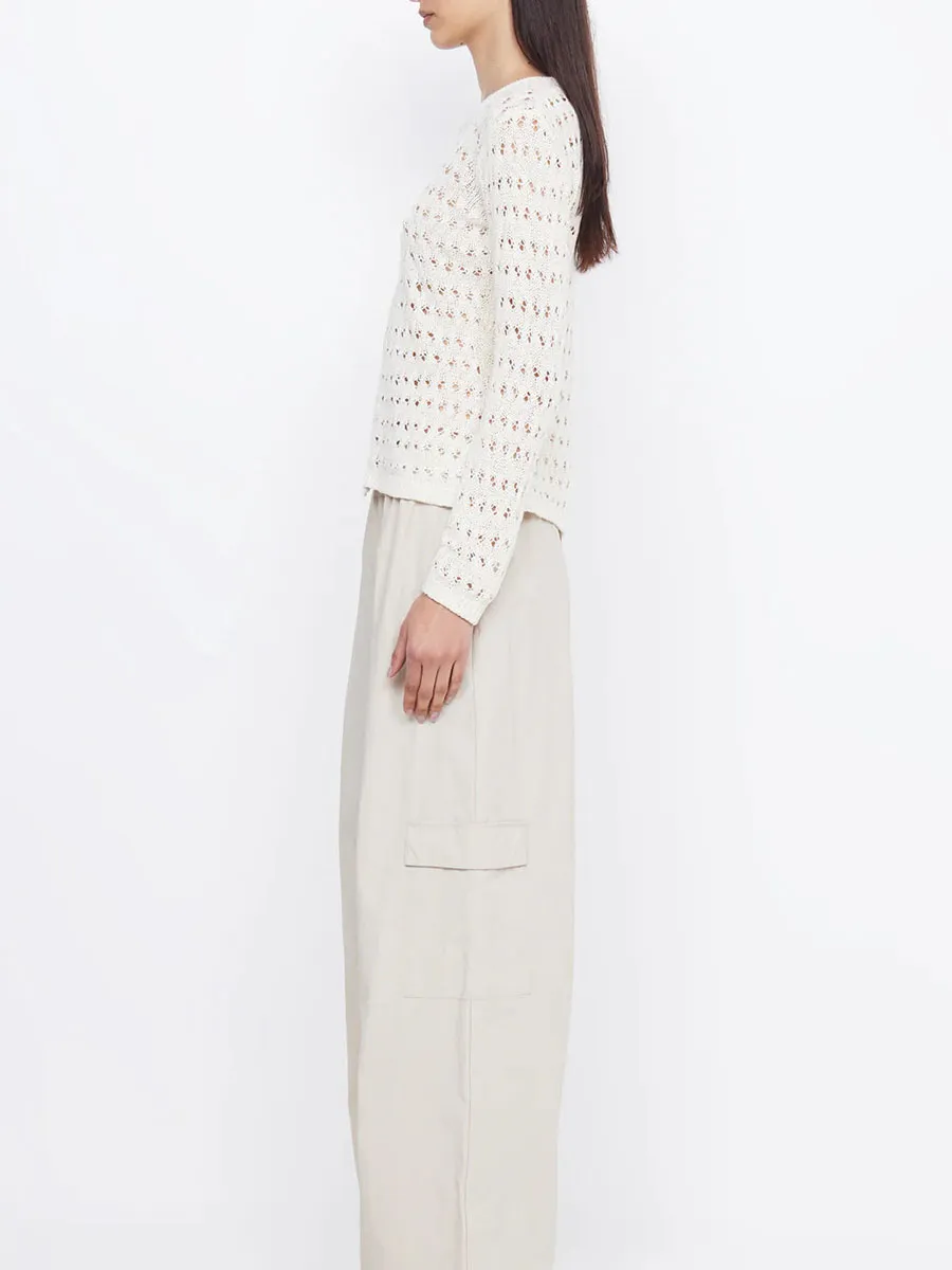 Long Sleeve Asym Knit Top
