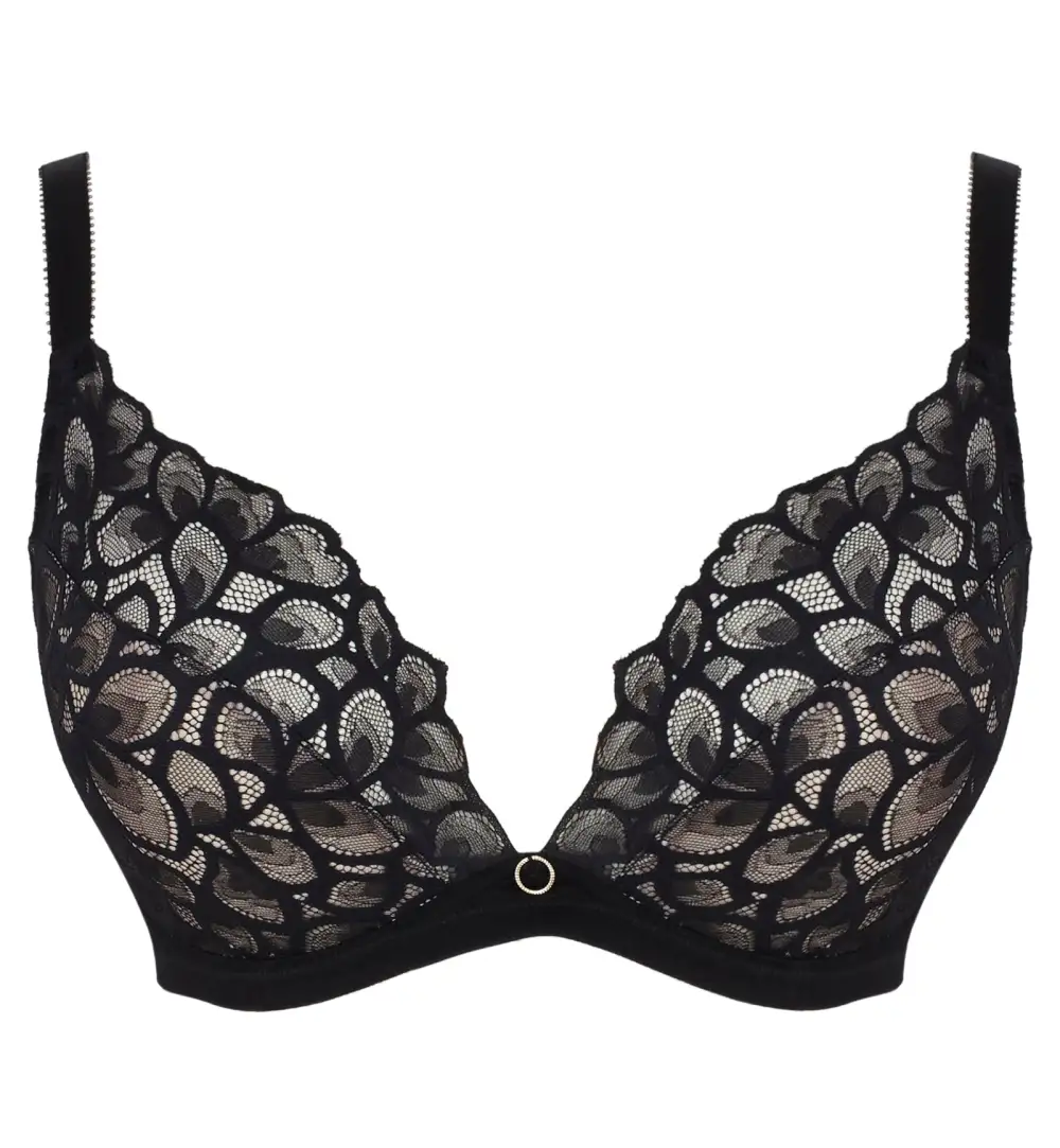 Simple Plunge Underwire Bra