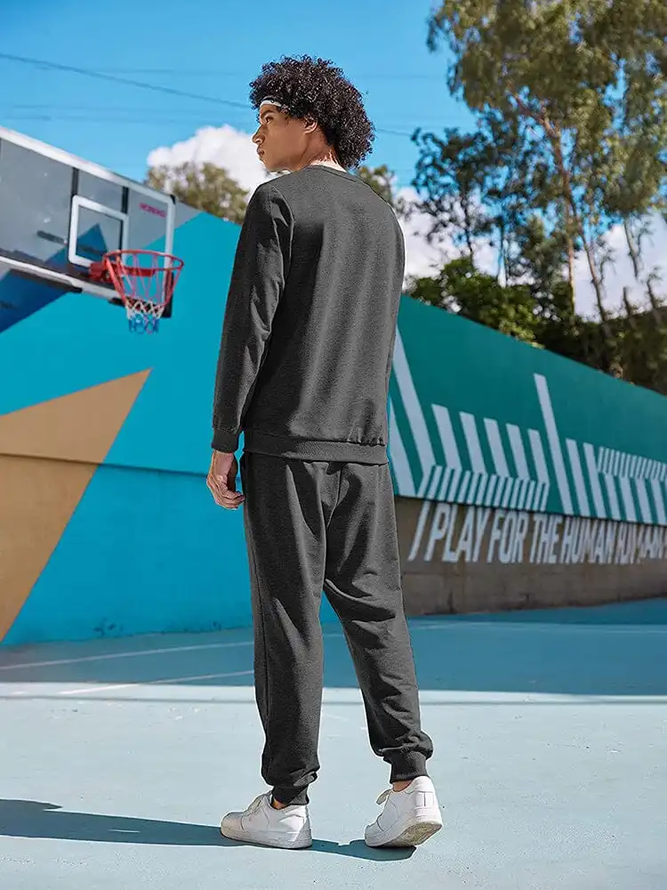 Athletic Casual Tracksuit Two Piece Set