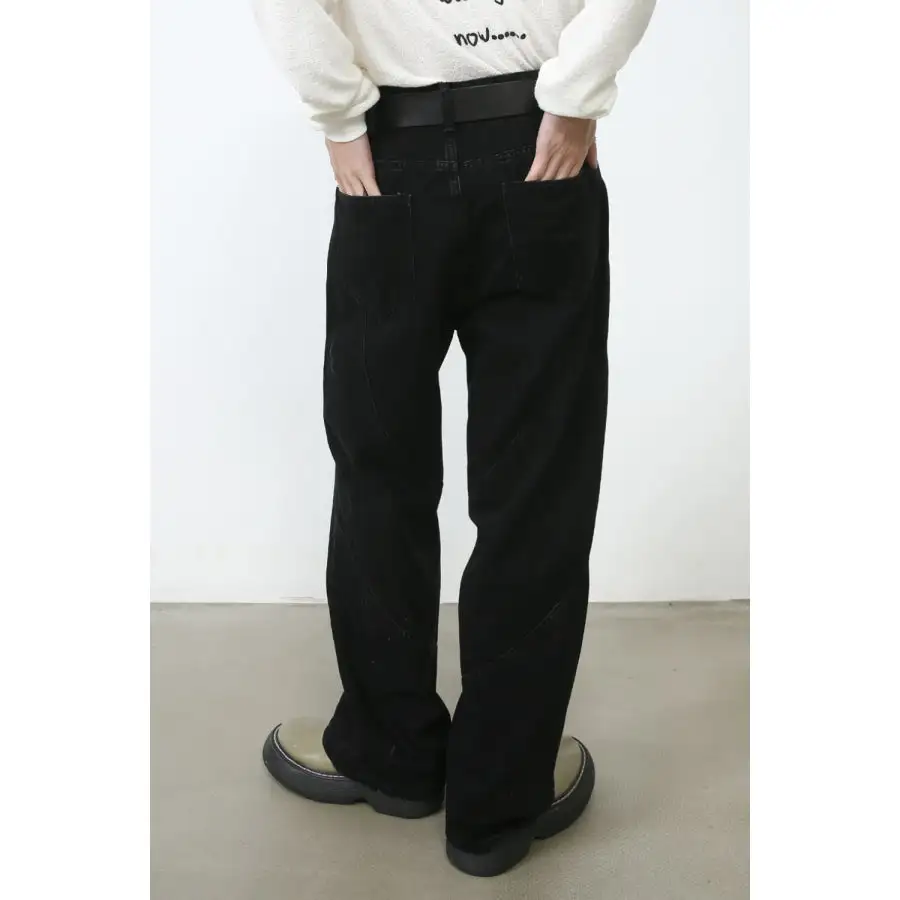 Men's Baggy Jeans with Pockets