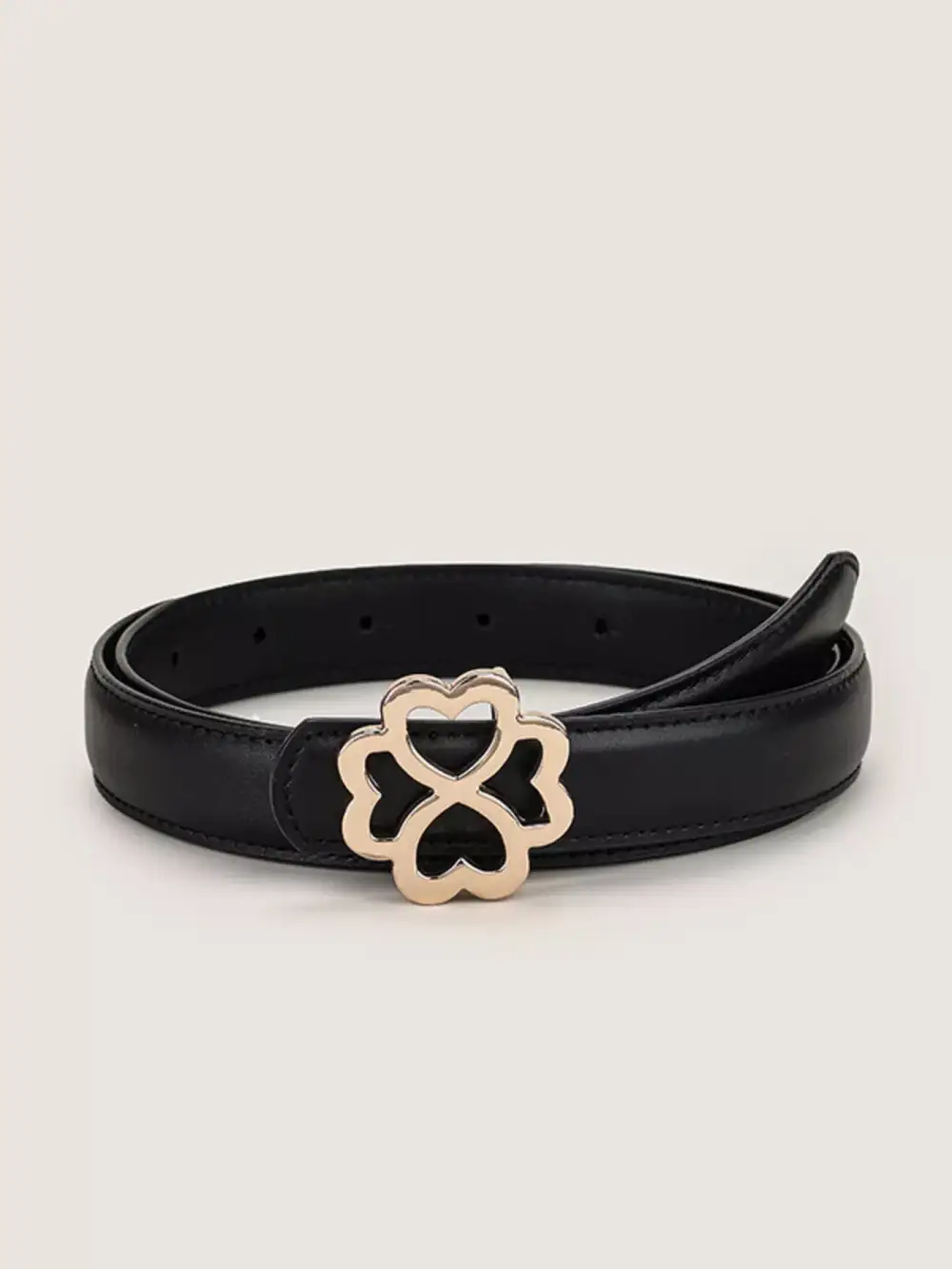 Clover Buckle Adjustable Belt