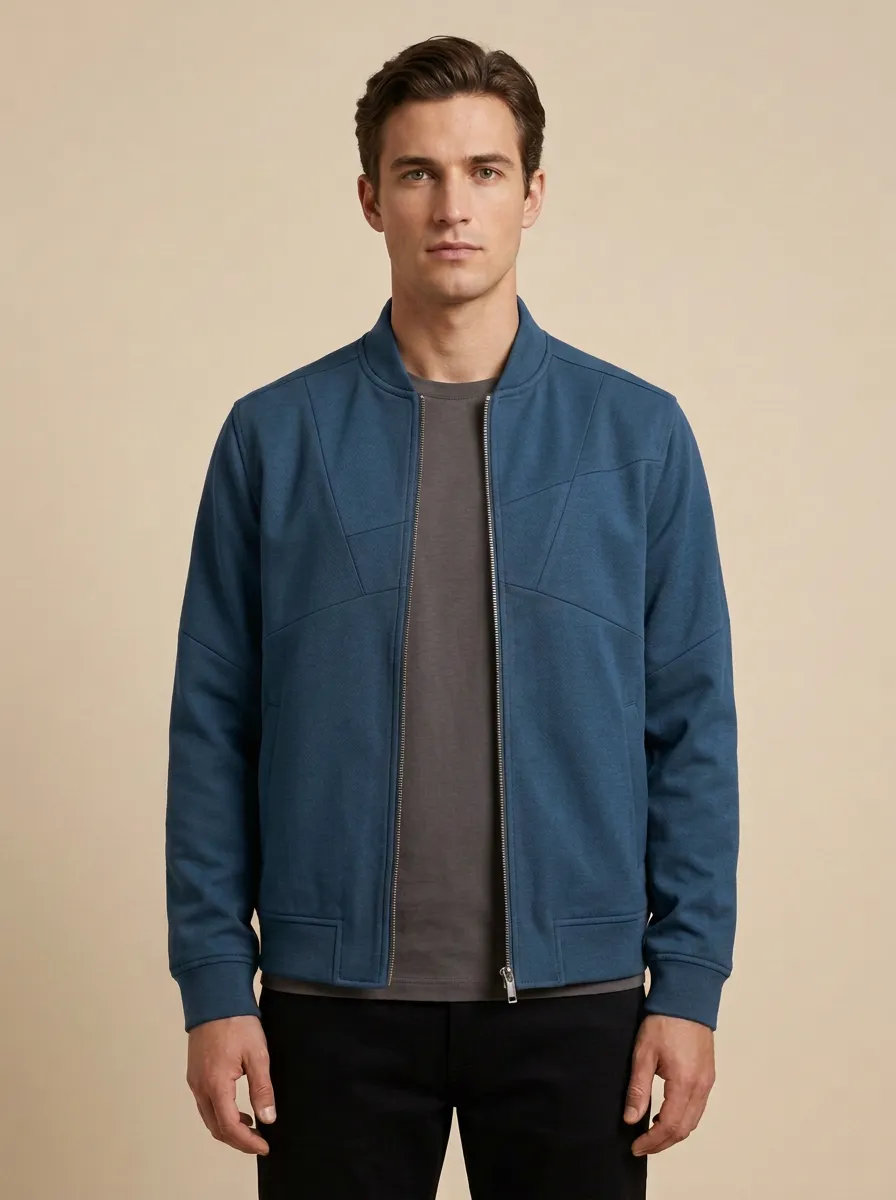 Stitched Bomber Jacket