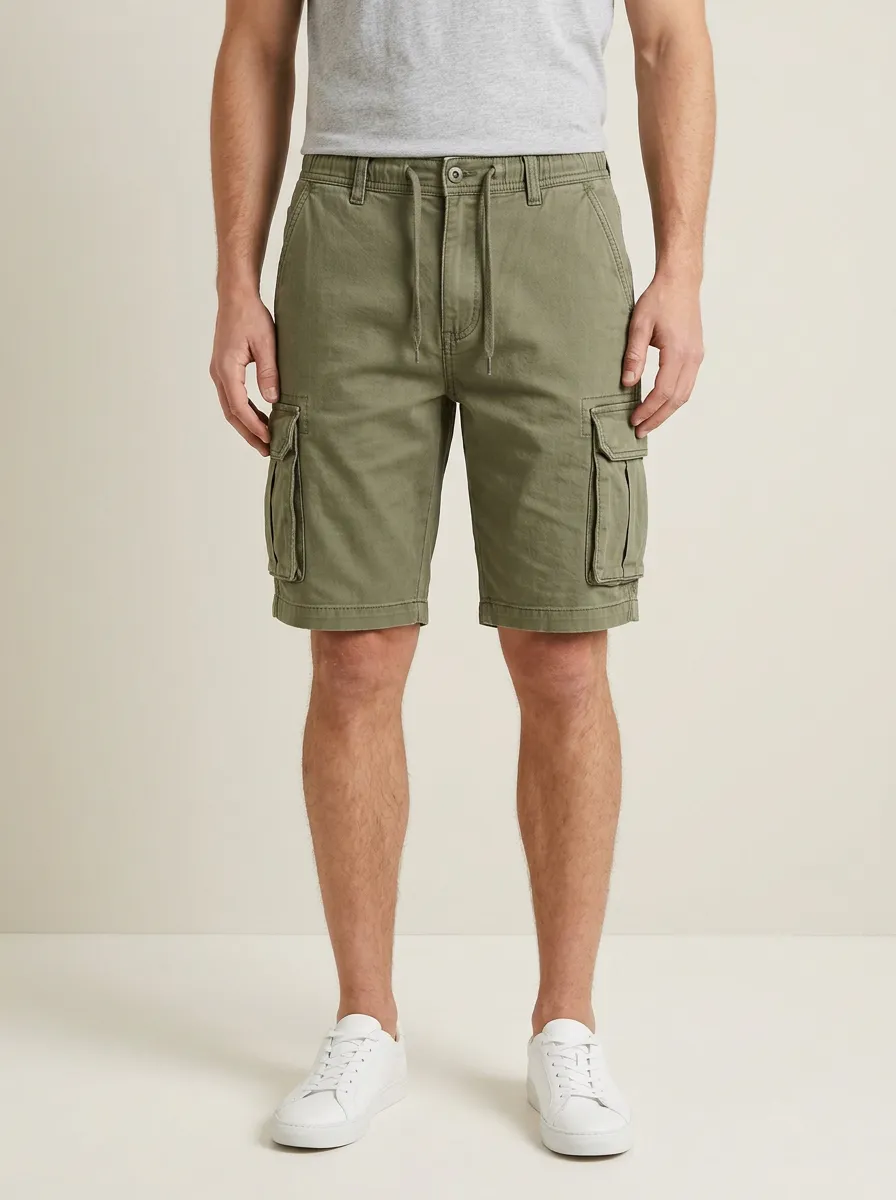 Streamlined Pocket Work Shorts