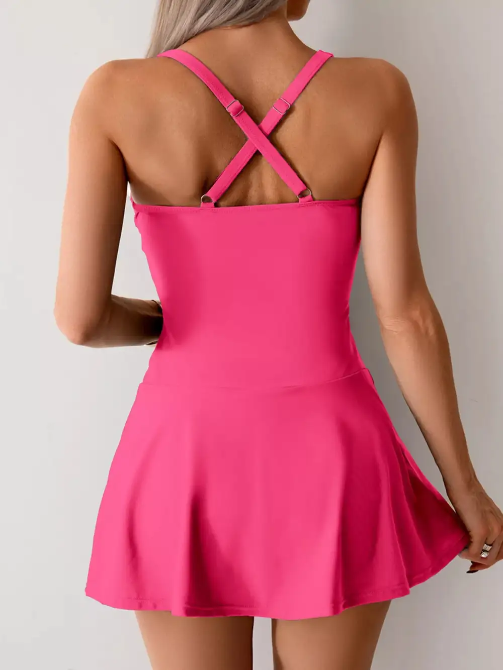 Twist Front One Piece Swimsuit