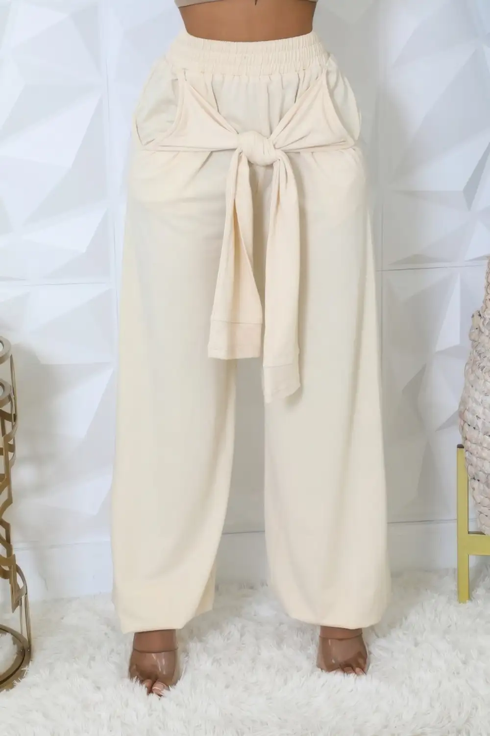 High Waisted Stretch Pants