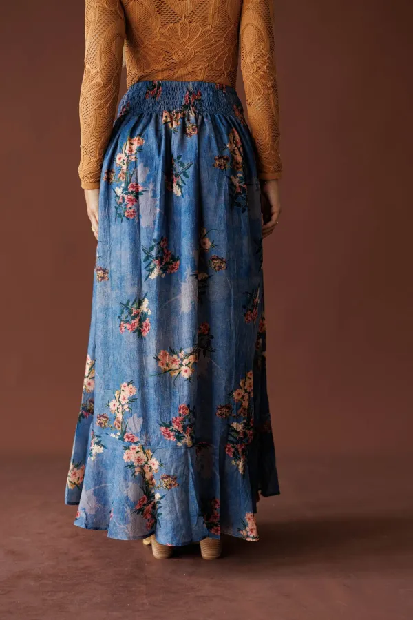 Everyday Floral Maxi Skirt