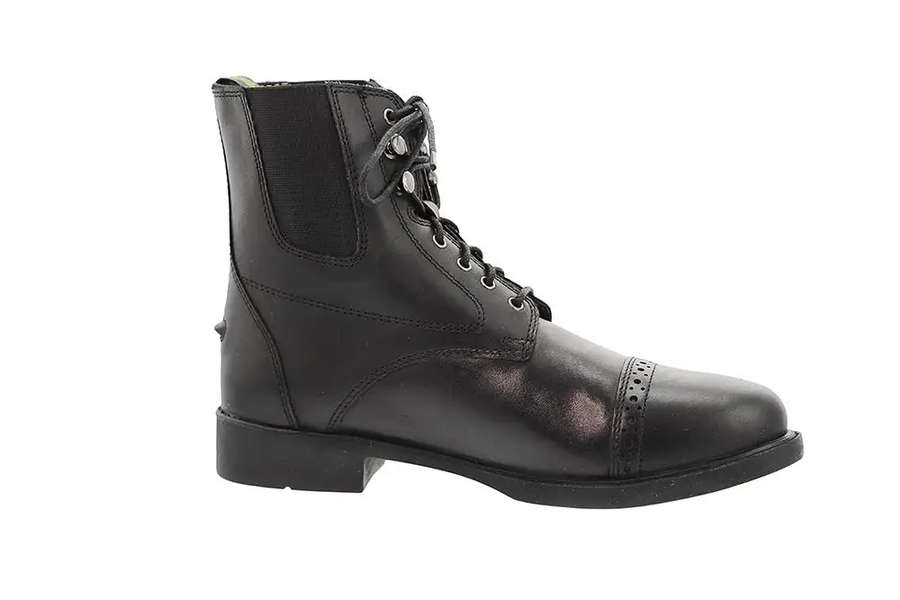 Lace-Up Easy-Care Riding Boots