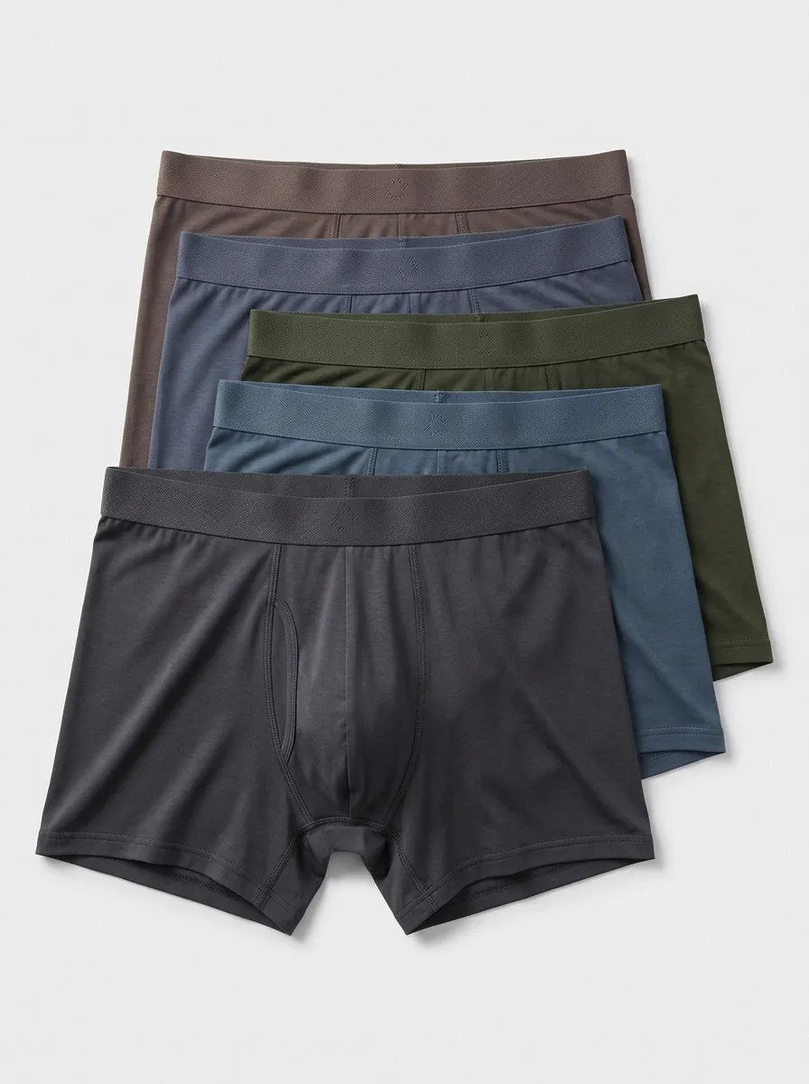 Versatile Wardrobe Men' Four Pack Boxer Briefs
