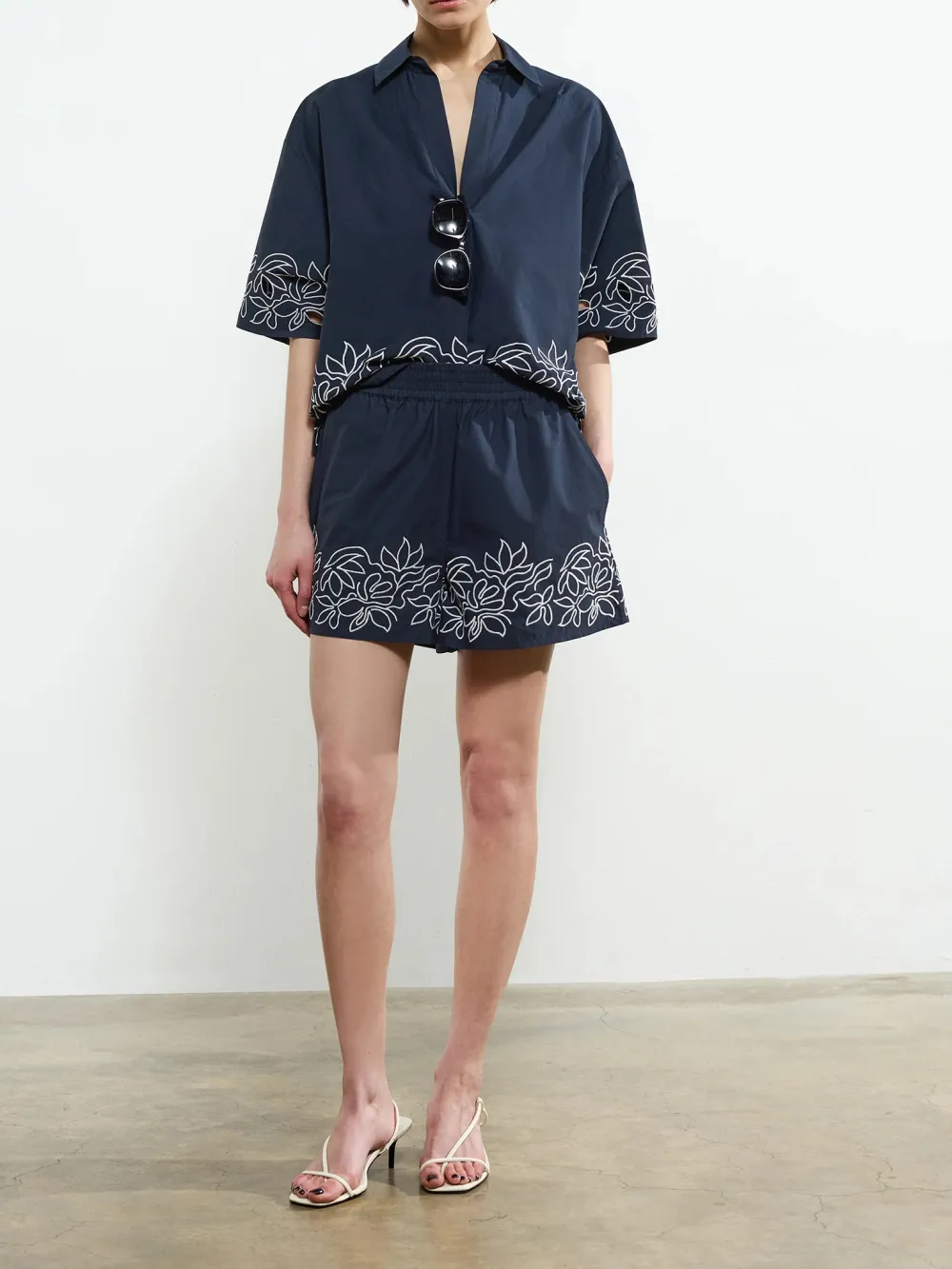 Casual Lazy Style High Waist Shorts