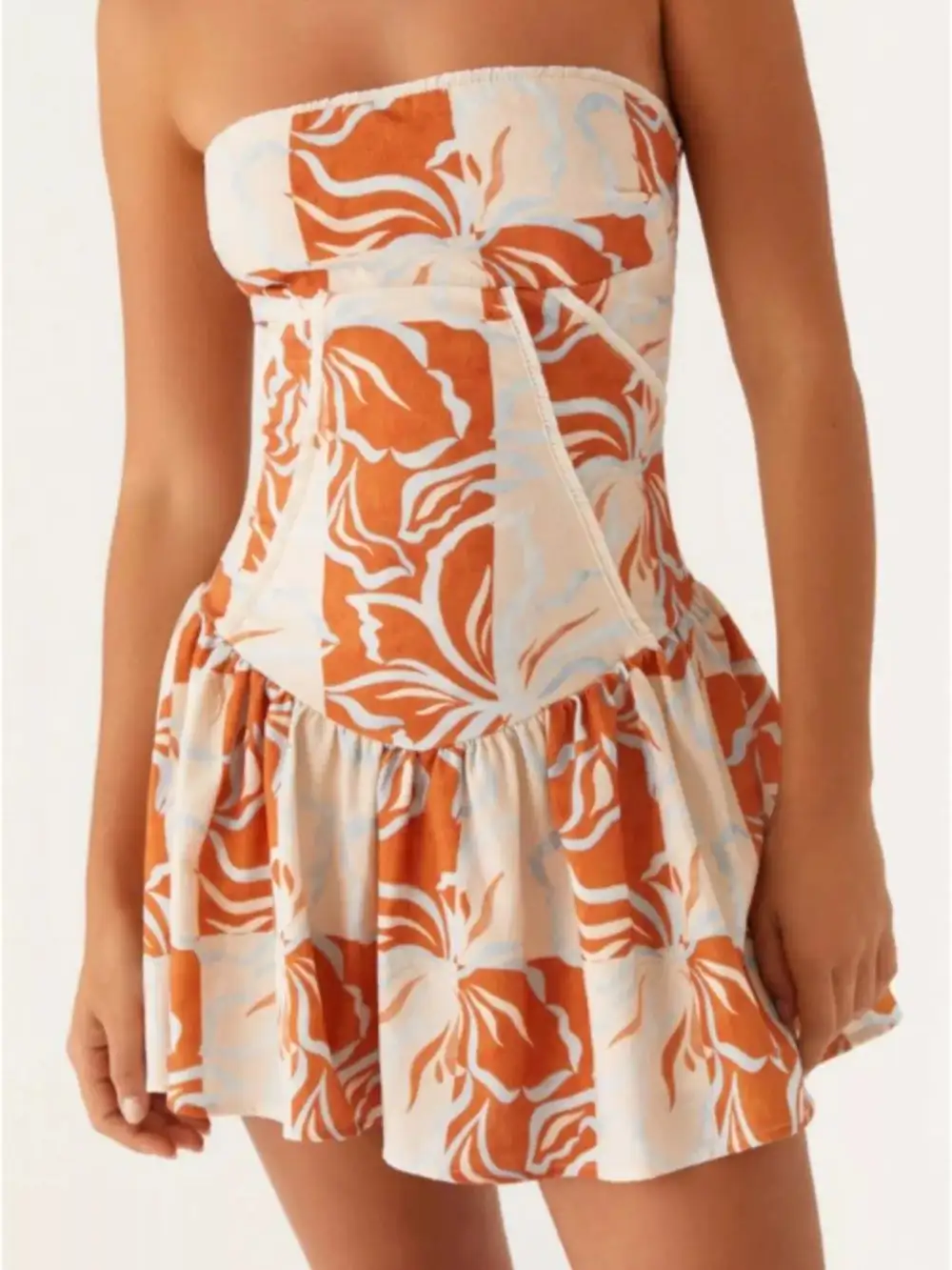 Tube Lace Casual Dress
