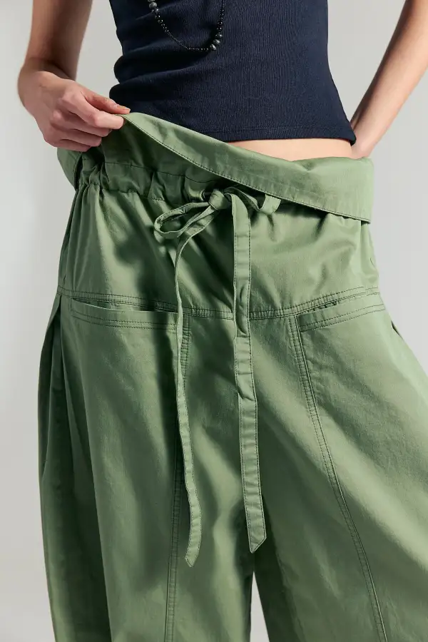 Women's Relaxed Tailored Wide Leg Pants