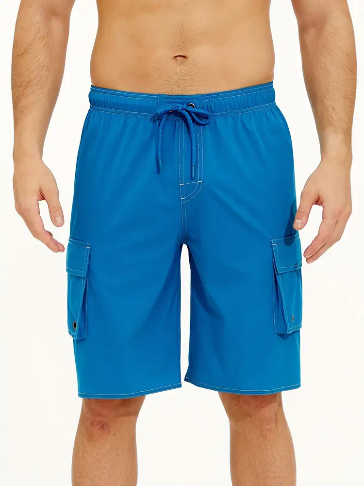 Men's Casual Side Stripe Boardshorts