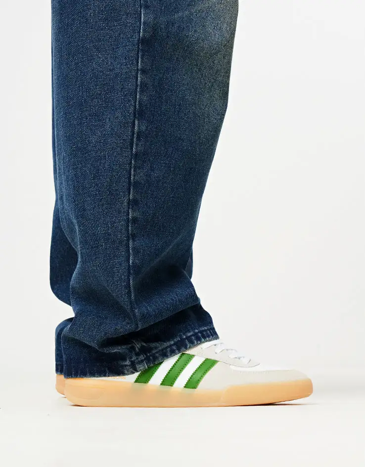 Men's Vintage Wash Baggy Stretch Jeans