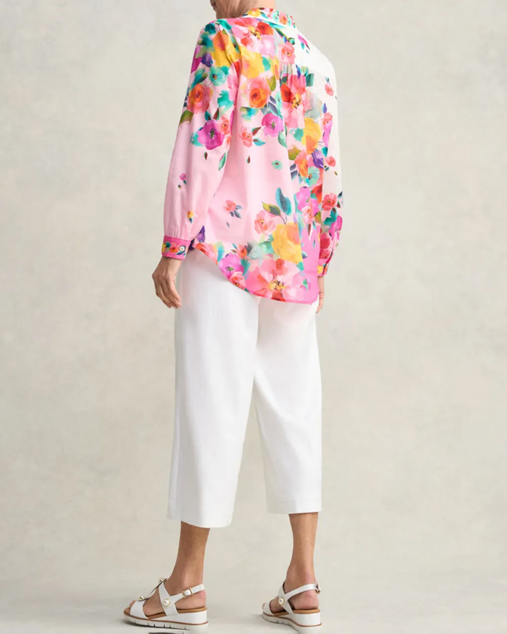Border Cotton Shirt
