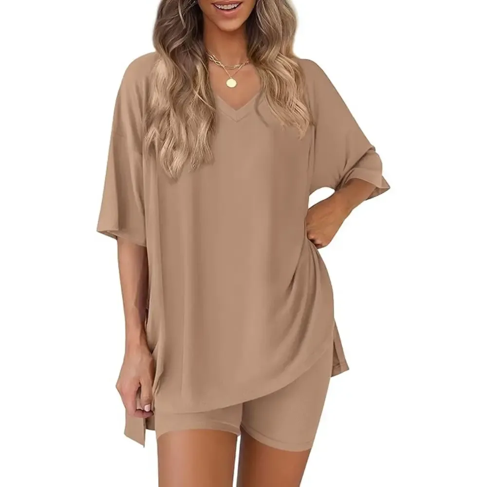 Women's Casual Loose Two-Piece Set🔥8-Pack - All Colors Included