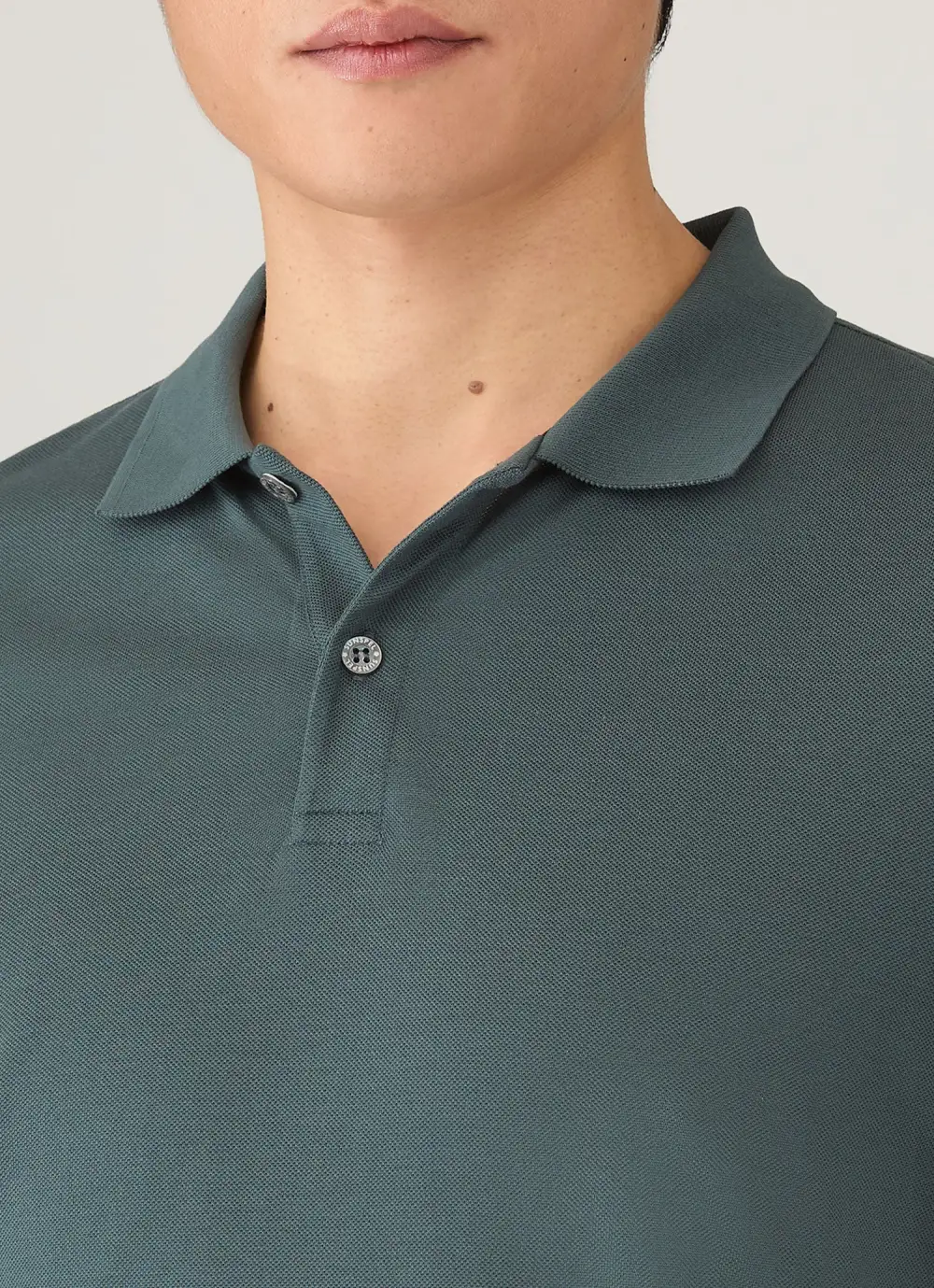 Versatile Everyday Slim Fit Cotton Pique Short Sleeve Polo Shirt