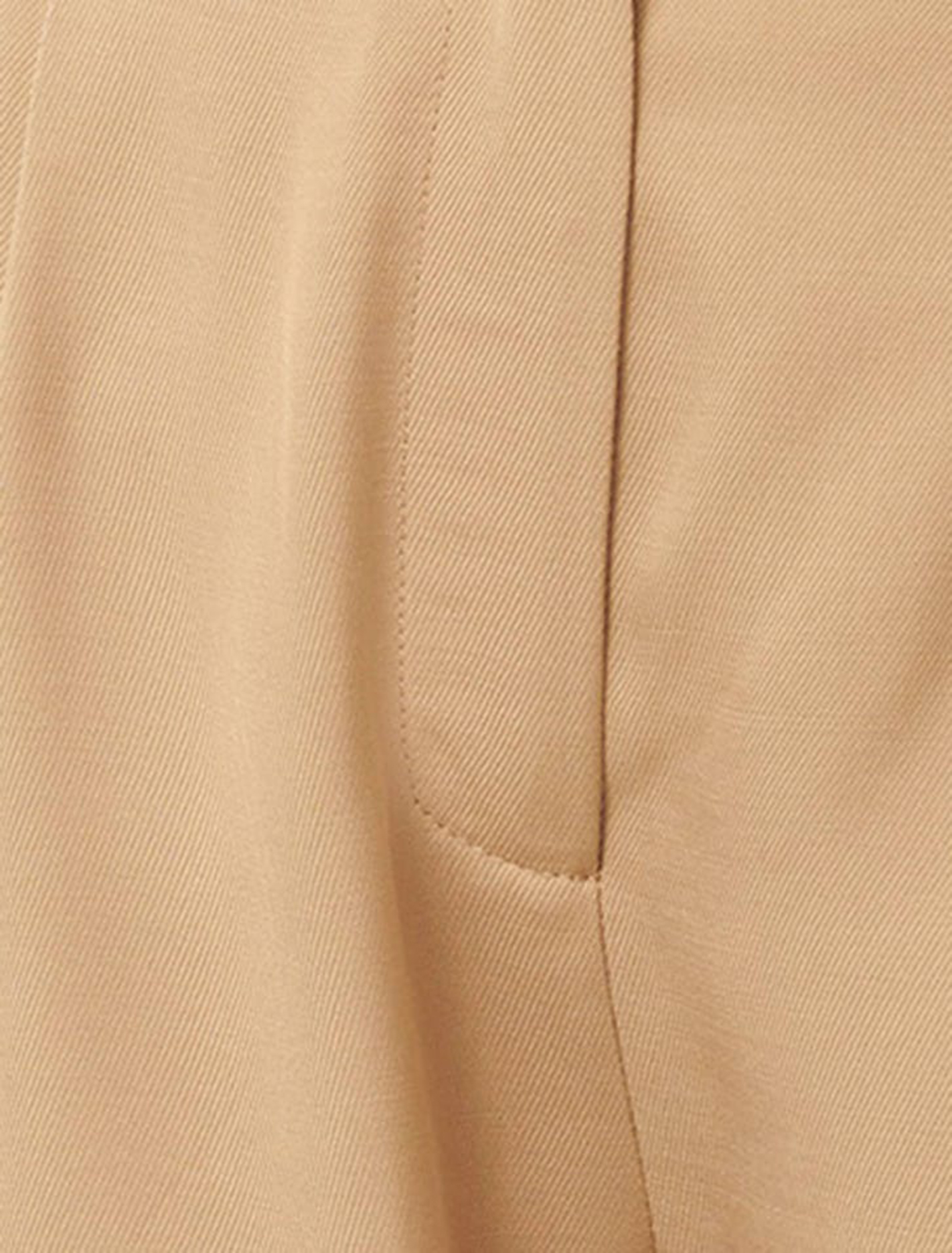 Pleated Wide-Leg Pants