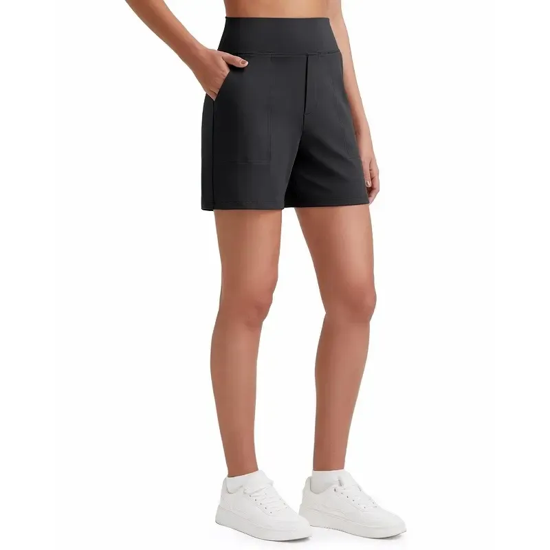 🔥Hot Sale💥-Women's High-Waisted Yoga Shorts🔥12-Pack- Only $32