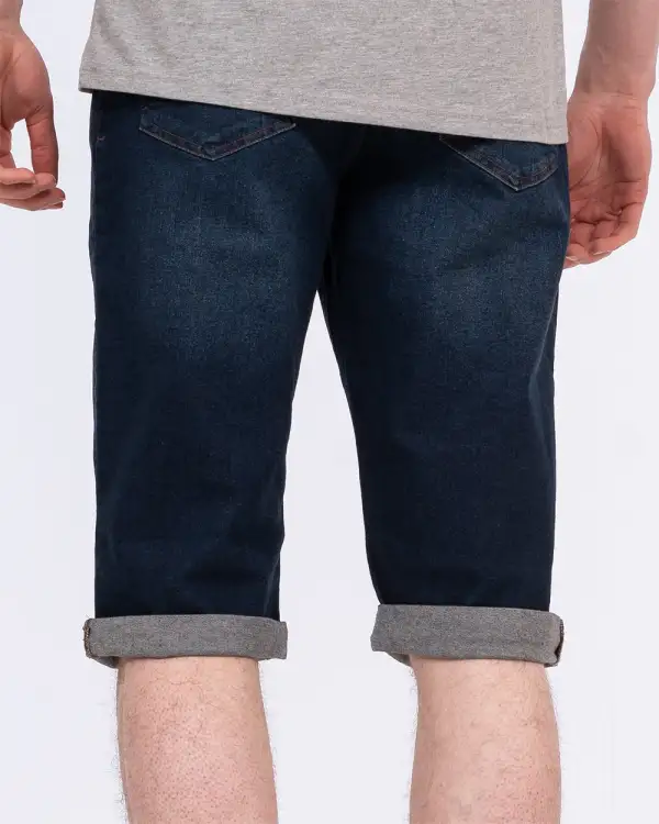 Polished Regular Fit Denim Shorts