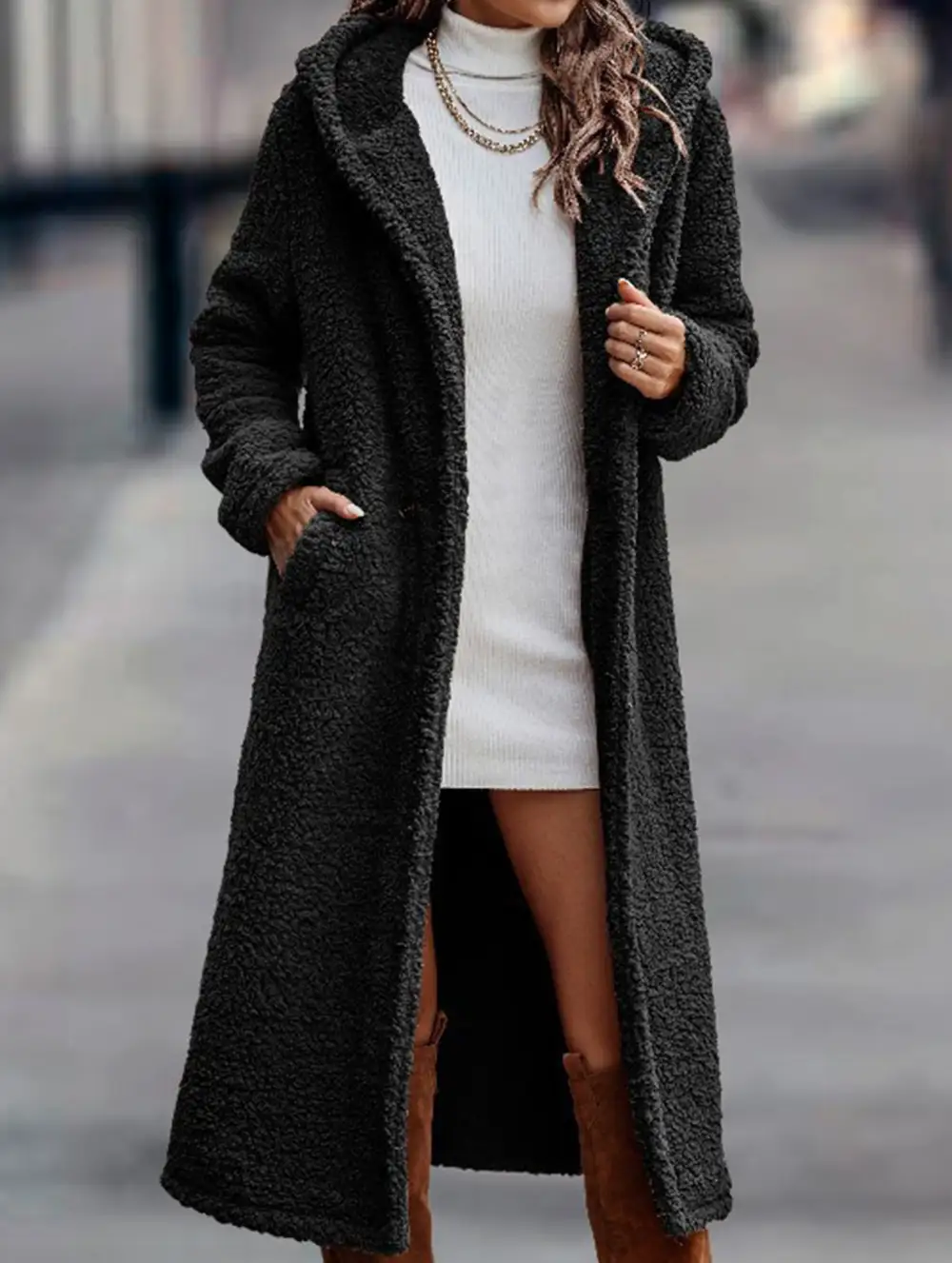 Long Sleeve Hooded Jacket
