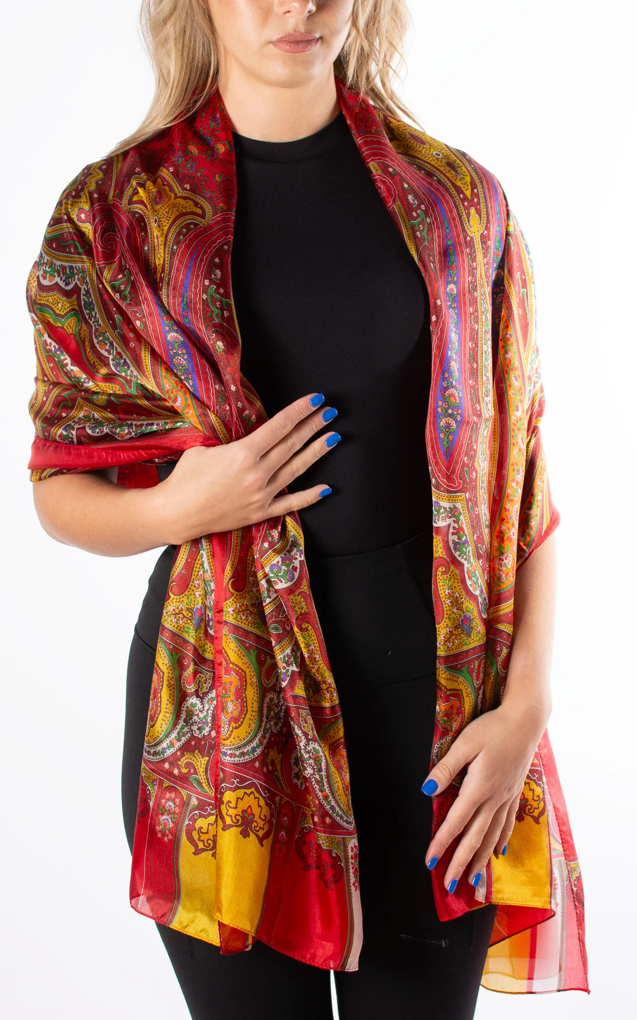 Abstract Art Print Women's Scarf