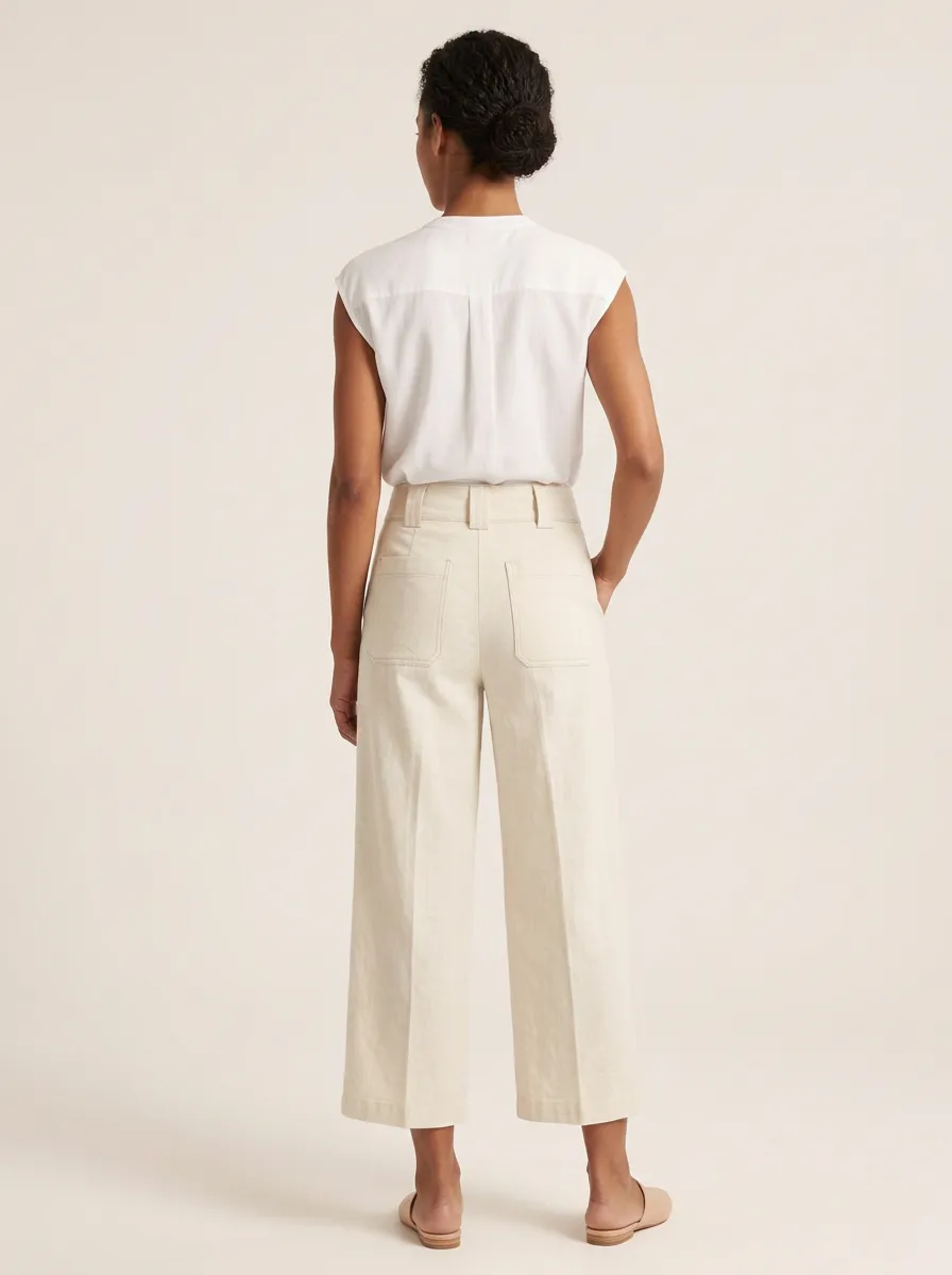 Comfort Sport Look Women's Cropped Pants